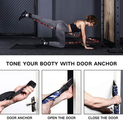 Adjustable Ankle Resistance Bands with Cuffs for Cable Machines - Premium Ankle Straps for Glute Workouts for Men and Women